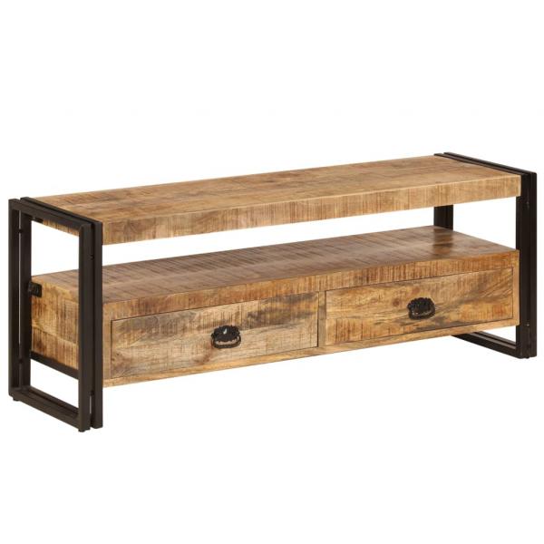 TV-Schrank 120 x 35 x 45 cm Mangoholz Massiv