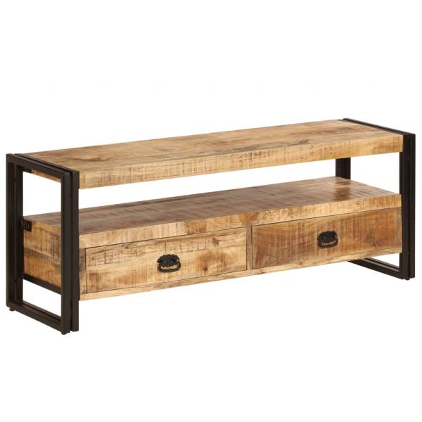 TV-Schrank 120 x 35 x 45 cm Mangoholz Massiv