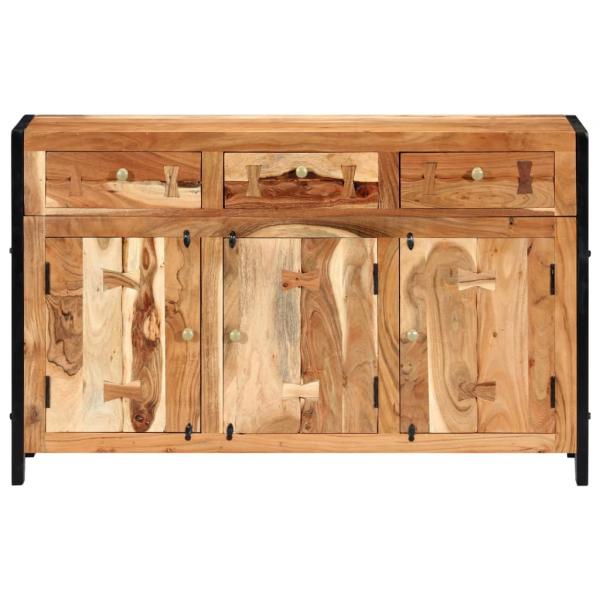 Sideboard 120x35x75 cm Akazie Massivholz