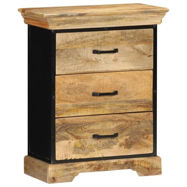 Kommode 60 x 30 x 75 cm Mango-Massivholz