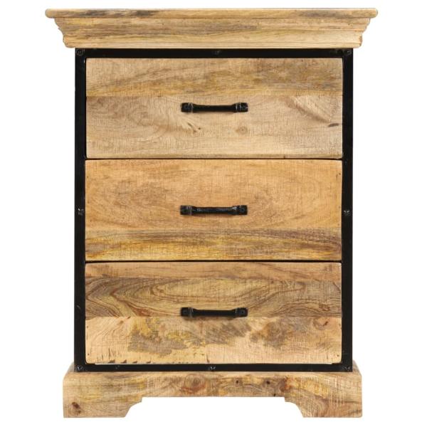Kommode 60 x 30 x 75 cm Mango-Massivholz