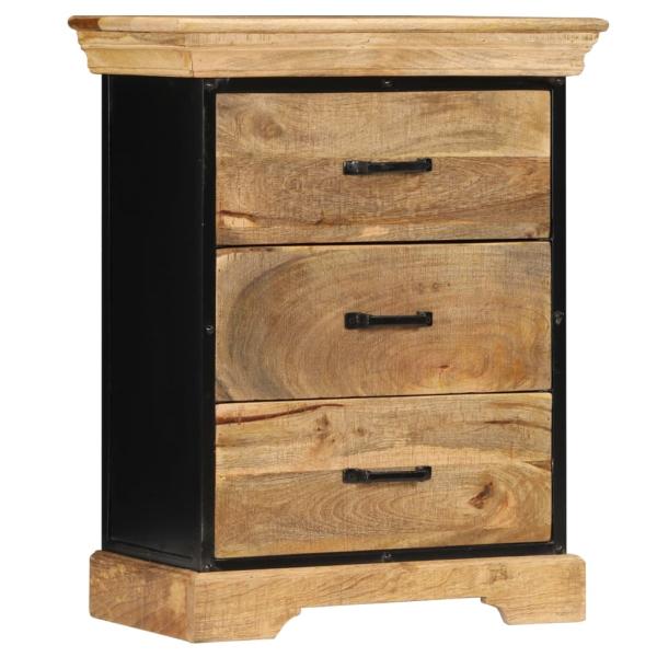 Kommode 60 x 30 x 75 cm Mango-Massivholz