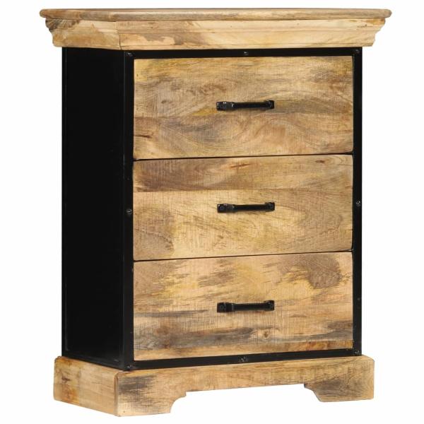 Kommode 60 x 30 x 75 cm Mango-Massivholz