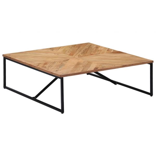 ARDEBO.de - Couchtisch 110 x 110 x 36 cm Massivholz Akazie