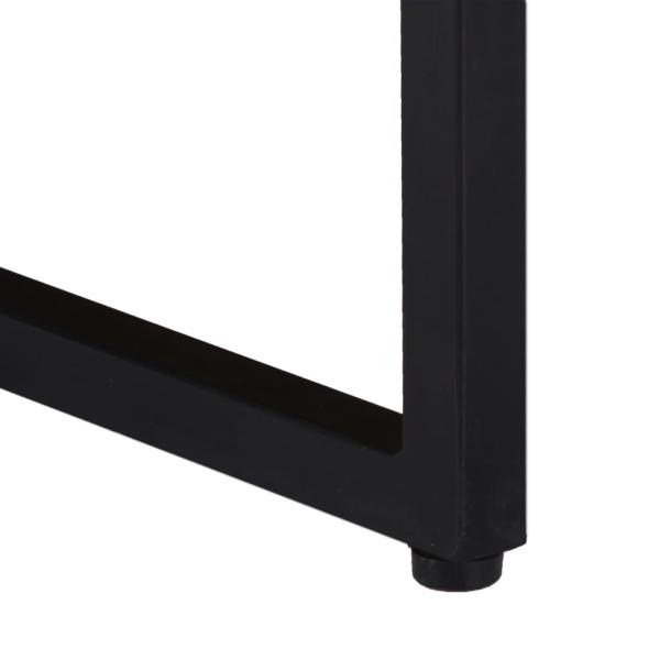Couchtisch 110 x 110 x 36 cm Massivholz Akazie
