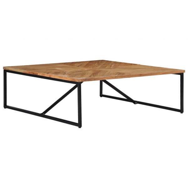 Couchtisch 110 x 110 x 36 cm Massivholz Akazie