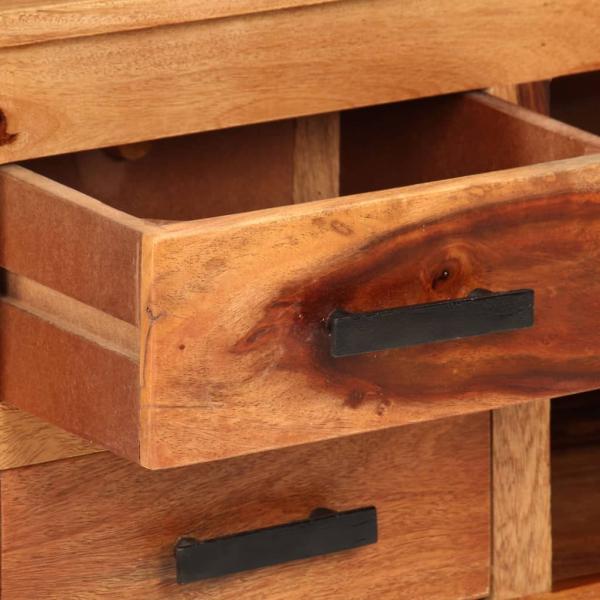 TV-Schrank 110x30x40 cm Massivholz Palisander