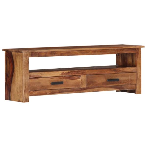 TV-Schrank 118x30x40 cm Massivholz Palisander