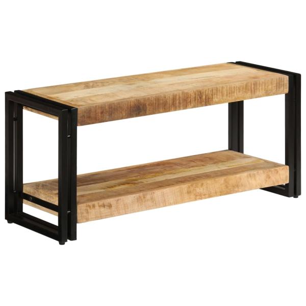 TV-Schrank 90 x 30 x 40 cm Mango-Massivholz