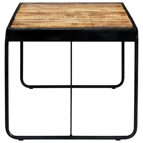 Esstisch 180 x 90 x 76 cm Raues Mango-Massivholz