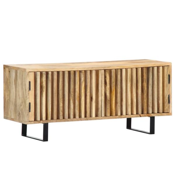 TV-Schrank 90 x 30 x 40 cm Mango-Massivholz