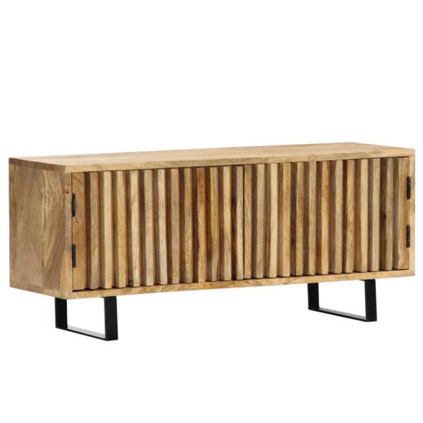 TV-Schrank 90 x 30 x 40 cm Mango-Massivholz