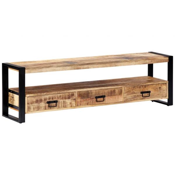 ARDEBO.de - TV-Schrank 150 x 30 x 45 cm Massivholz Mango