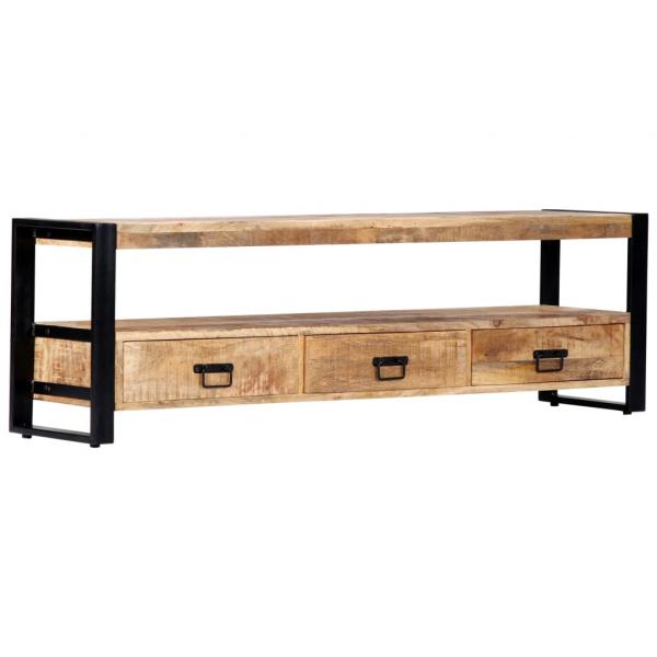 TV-Schrank 150 x 30 x 45 cm Massivholz Mango