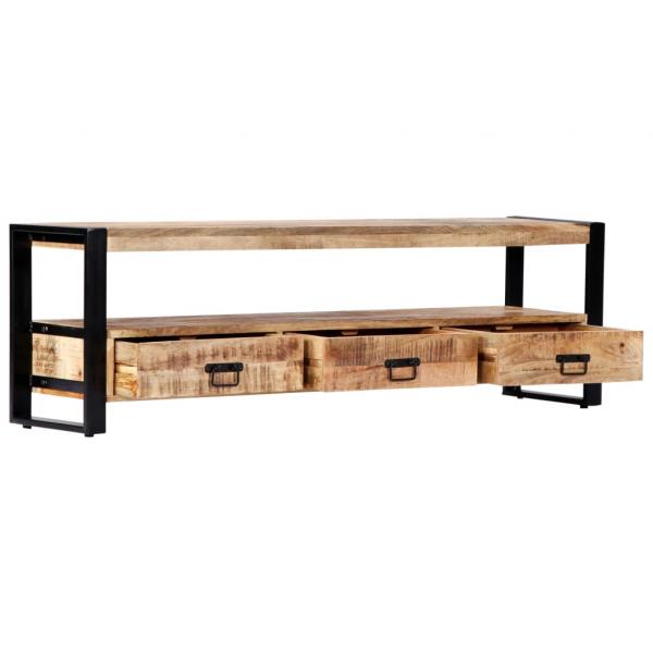 TV-Schrank 150 x 30 x 45 cm Massivholz Mango