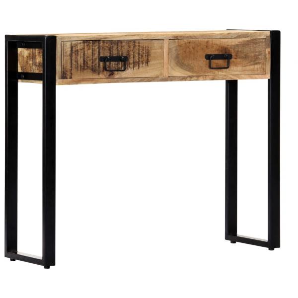 Konsolentisch 90 x 30 x 75 cm Massivholz Mango