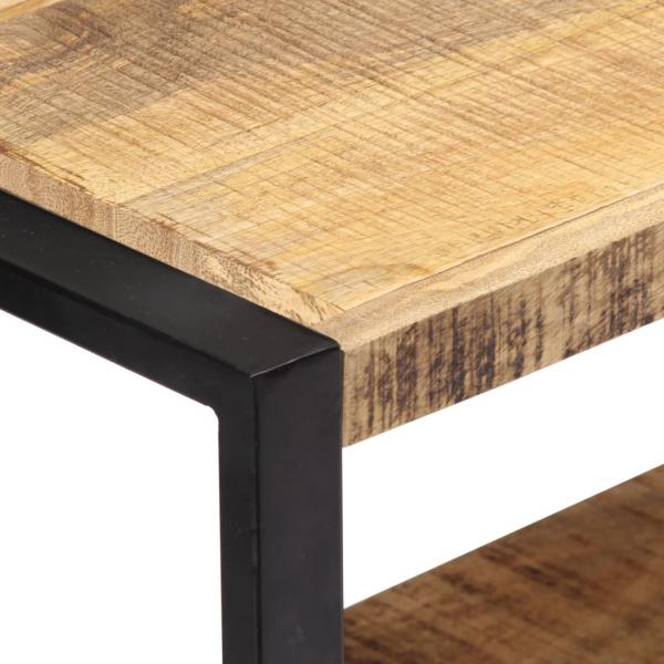 Beistellschrank 120 x 30 x 75 cm Massivholz Mango