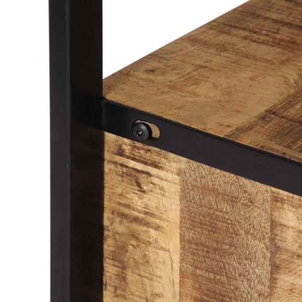 Beistellschrank 120 x 30 x 75 cm Massivholz Mango