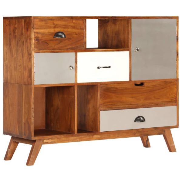 Sideboard 115 x 35 x 86 cm Akazienholz Massiv