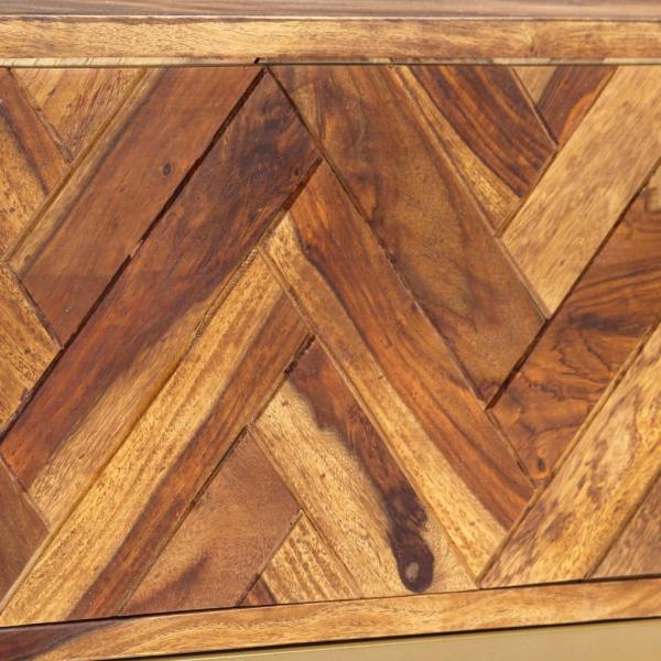 TV-Schrank 140 x 30 x 45 cm Massivholz 