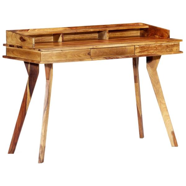 ARDEBO.de - Schreibtisch 115 x 50 x 85 cm Massivholz 