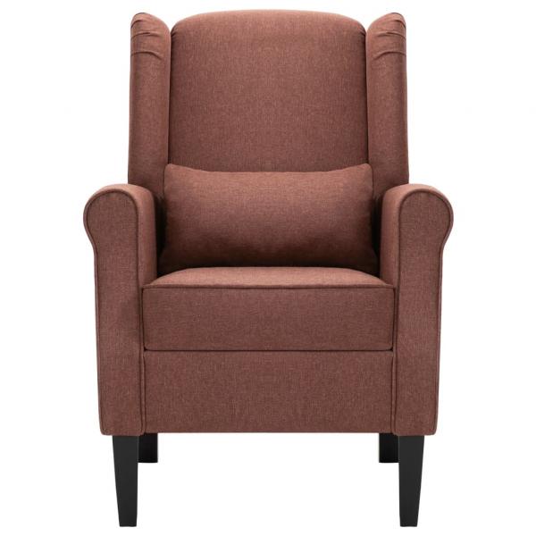 Sessel Braun Stoff