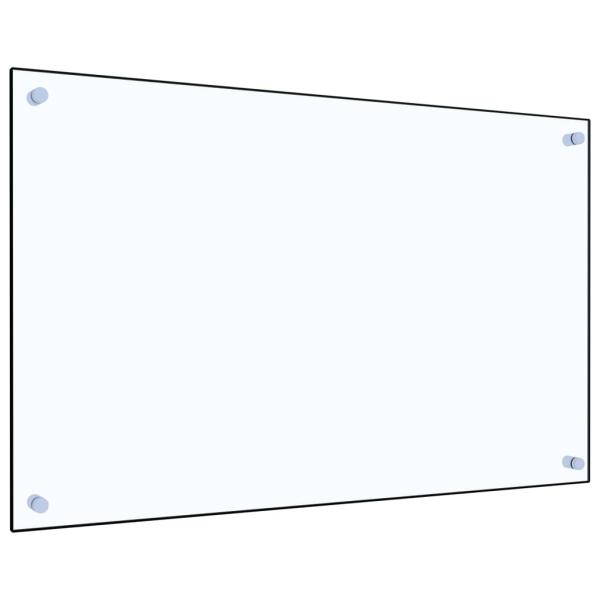 Küchenrückwand Transparent 80×50 cm Hartglas