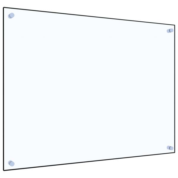 ARDEBO.de - Küchenrückwand Transparent 80x60 cm Hartglas