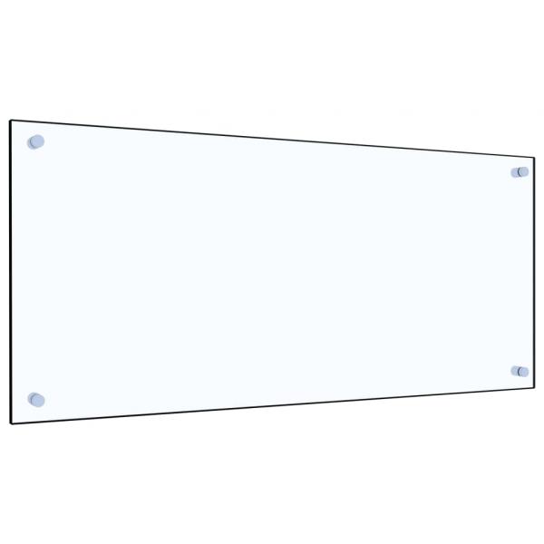 ARDEBO.de - Küchenrückwand Transparent 90×40 cm Hartglas