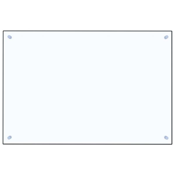Küchenrückwand Transparent 90×60 cm Hartglas