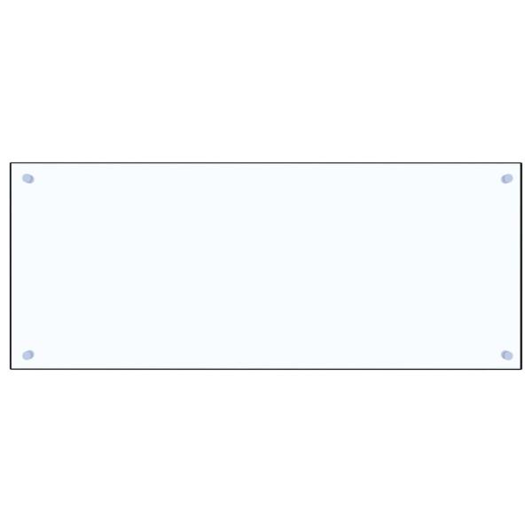 Küchenrückwand Transparent 100×40 cm Hartglas