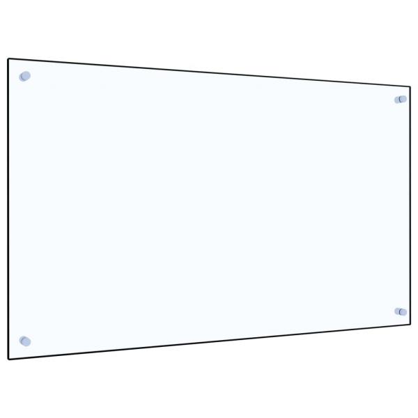 ARDEBO.de - Küchenrückwand Transparent 100×60 cm Hartglas