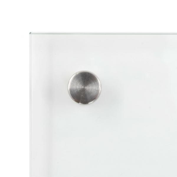 Küchenrückwand Transparent 100×60 cm Hartglas