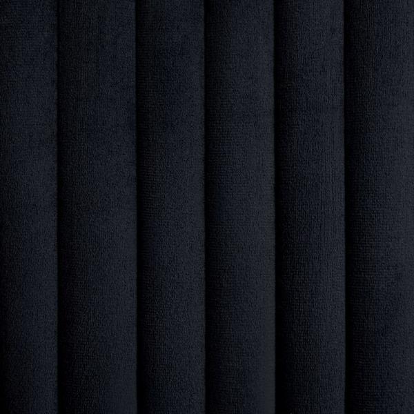 Esszimmerstühle 2 Stk. Schwarz Samt