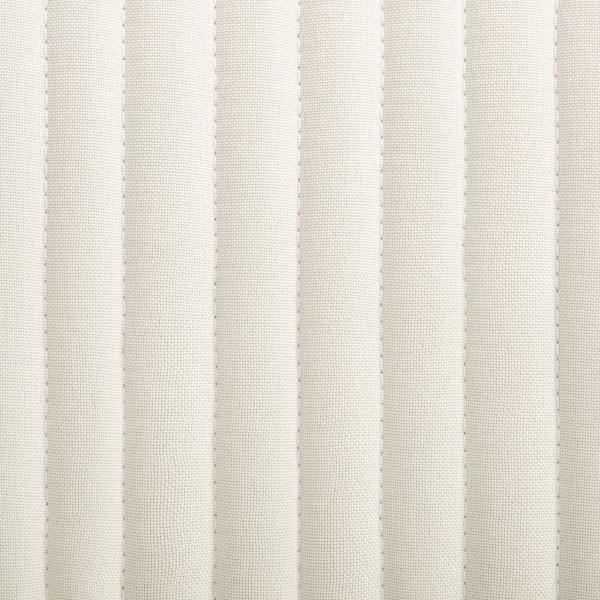 Esszimmerstühle 2 Stk. Creme Stoff