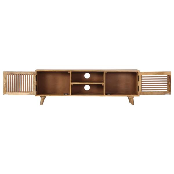 TV-Schrank 120x30x40 cm Massivholz Mango