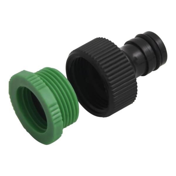 Gartenschlauch mit Kupplung-Set Grün 0,5" 20 m PVC