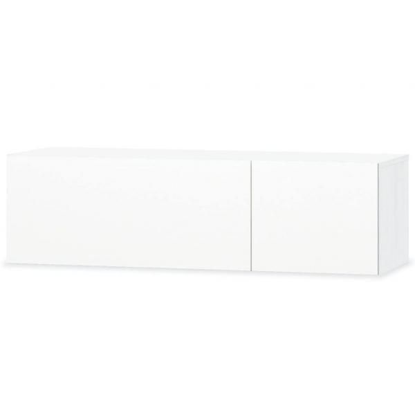 TV-Schränke 2 Stk. Holzwerkstoff 120x40x34 cm Hochglanz Weiß