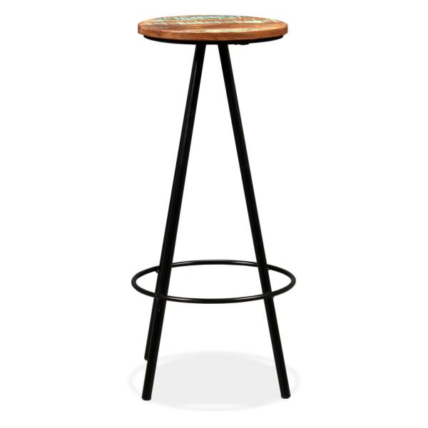 3-tlg. Bar-Set Massivholz Akazie und Altholz