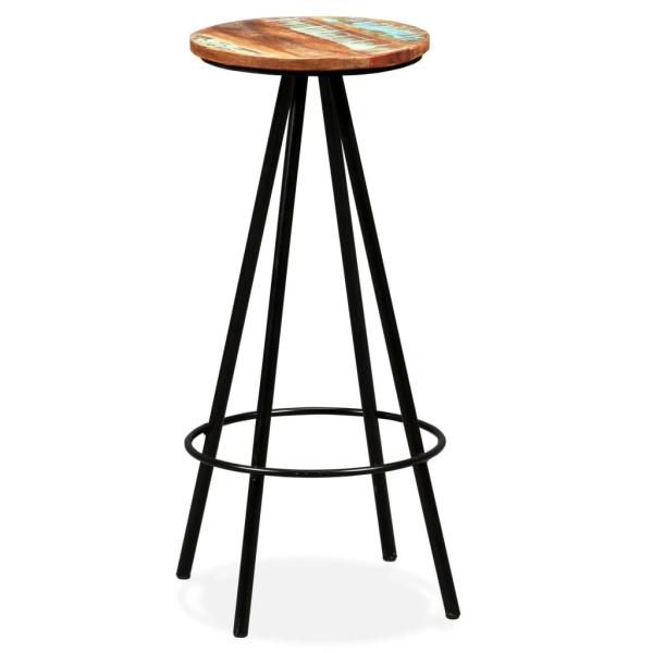 7-tlg. Bar-Set Massivholz Akazie und Altholz