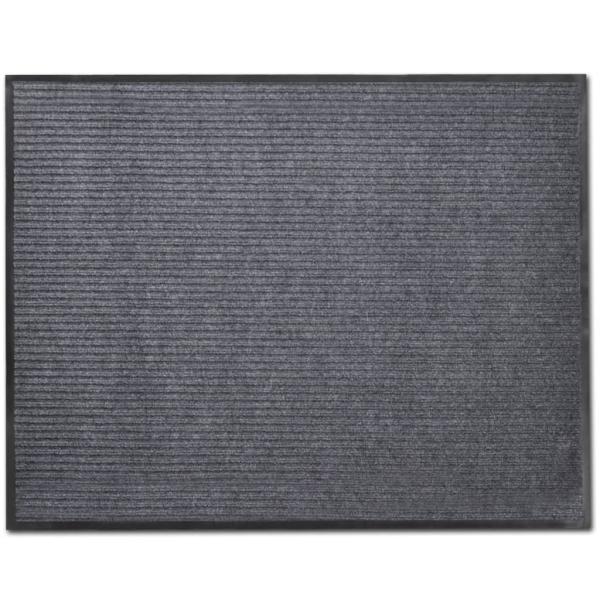 Türmatten 4 Stk. PVC Grau 90 x 60 cm 