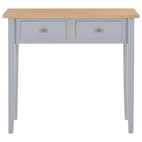 Frisiertisch Konsolentisch Grau 79 x 30 x 74 cm Holz