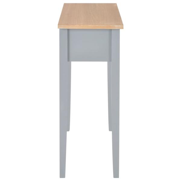 Frisiertisch Konsolentisch Grau 79 x 30 x 74 cm Holz