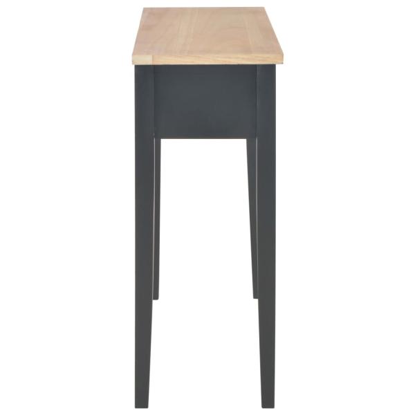 Frisiertisch Konsolentisch Schwarz 79x30x74 cm Holz