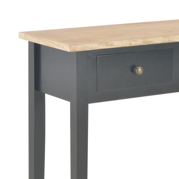 Frisiertisch Konsolentisch Schwarz 79x30x74 cm Holz