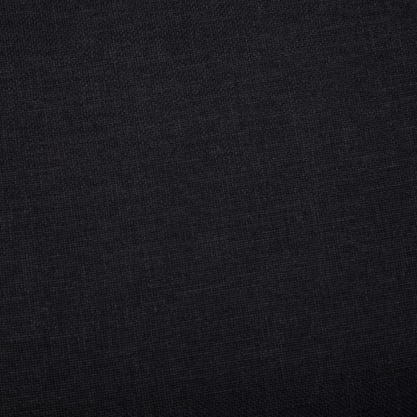 Bank mit Staufach 116 cm Schwarz Polyester 