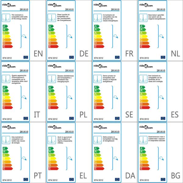 Kronleuchter mit Perlen Silbern 12 x E14-Fassungen