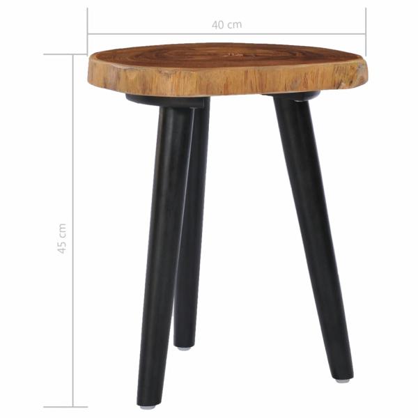 Couchtisch 40 x 45 cm Teak Massiv