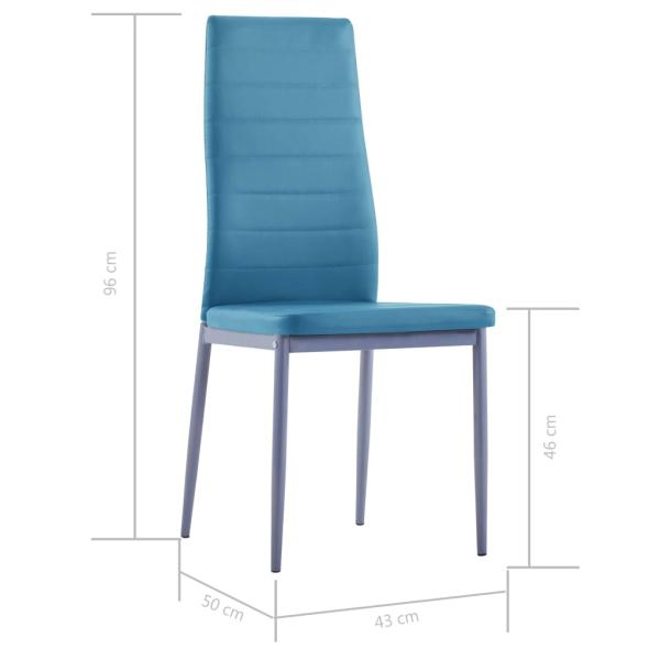 5-tlg. Essgruppe Blau