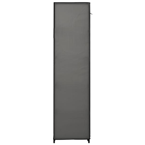 Faltschränke 2 Stk. Grau 110x45x175 cm Stoff